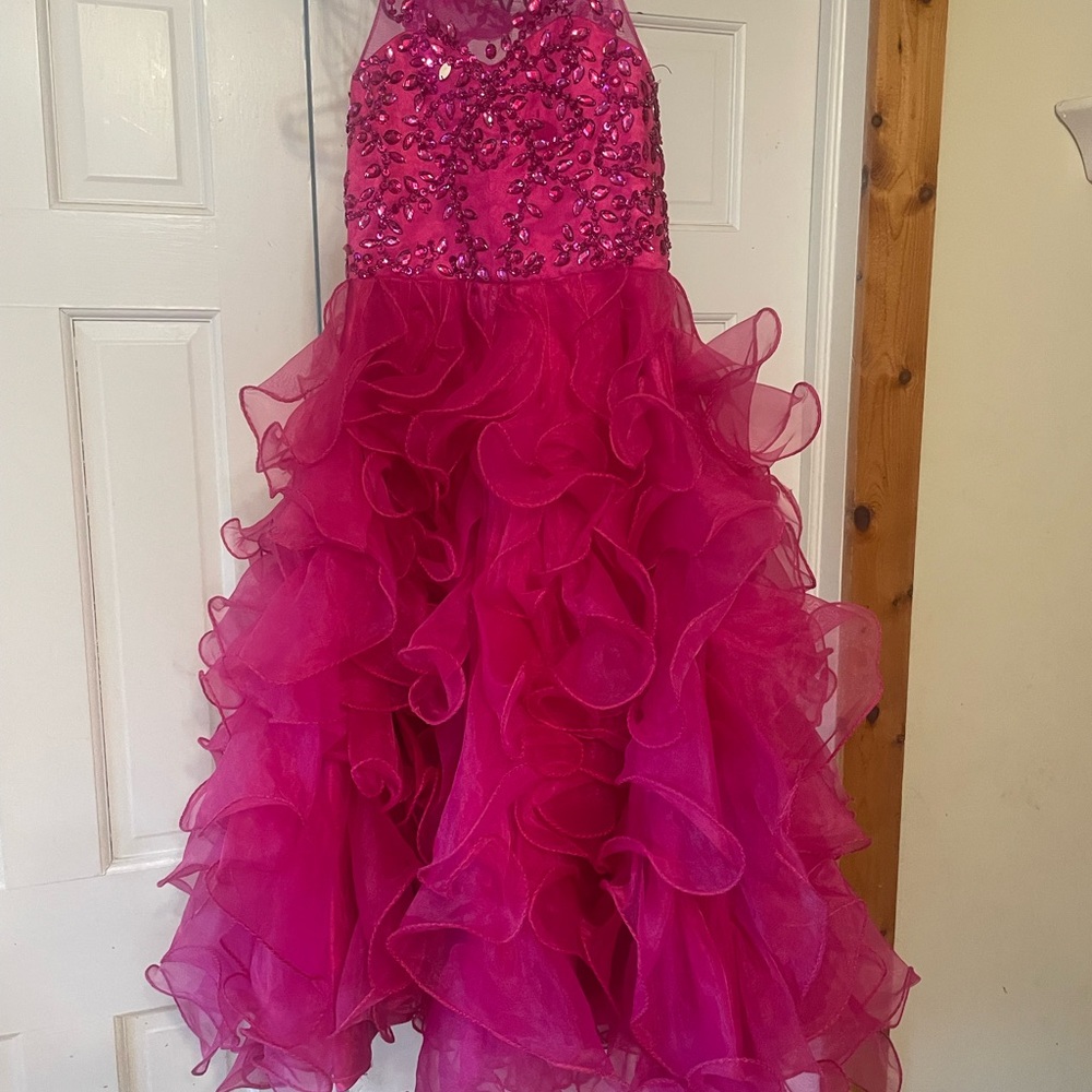 Girls Size 6 Pageant Dress